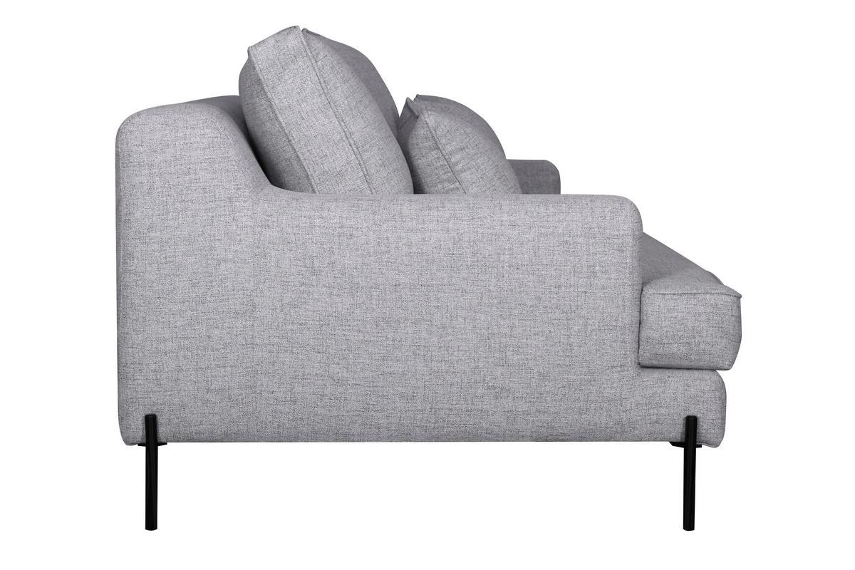 Divano design 4 posti grigio chin PUCHKINE