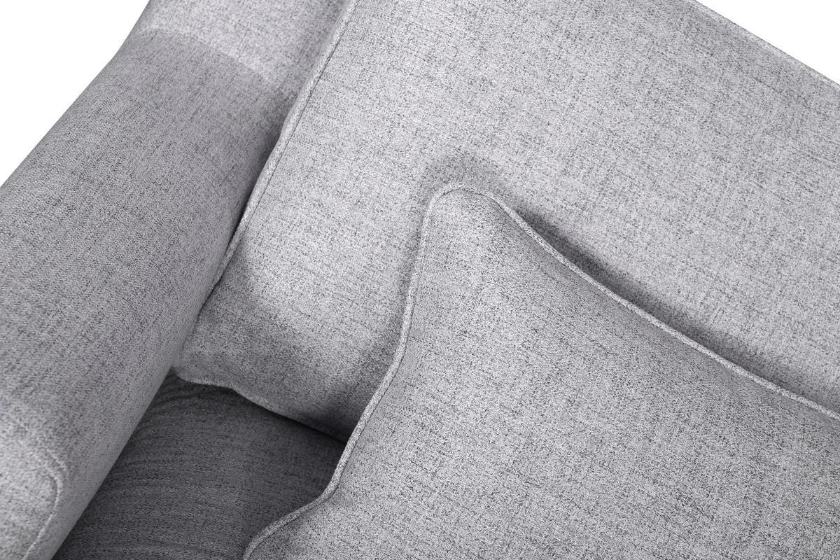 Divano design 4 posti grigio chin PUCHKINE