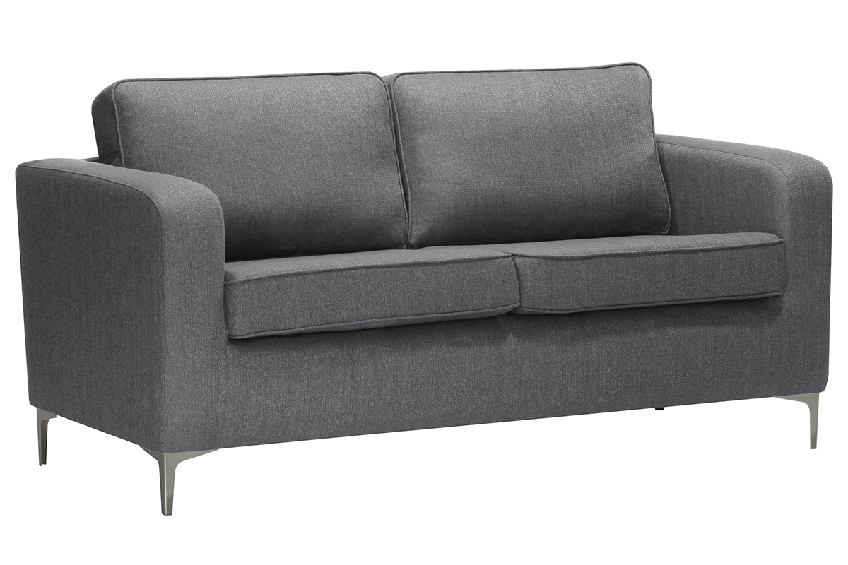 Divano design a 3 posti Grigio chiaro HARRY