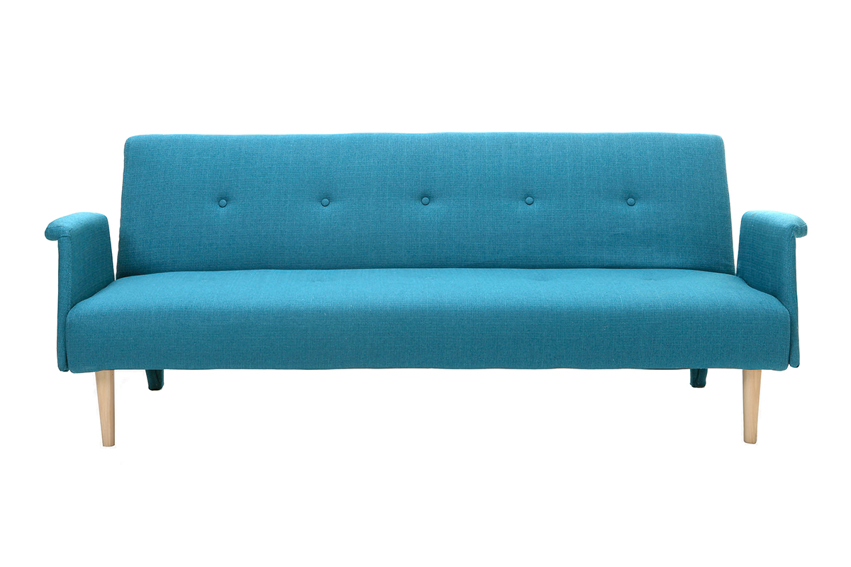 Divano design convertibile blu OSCAR