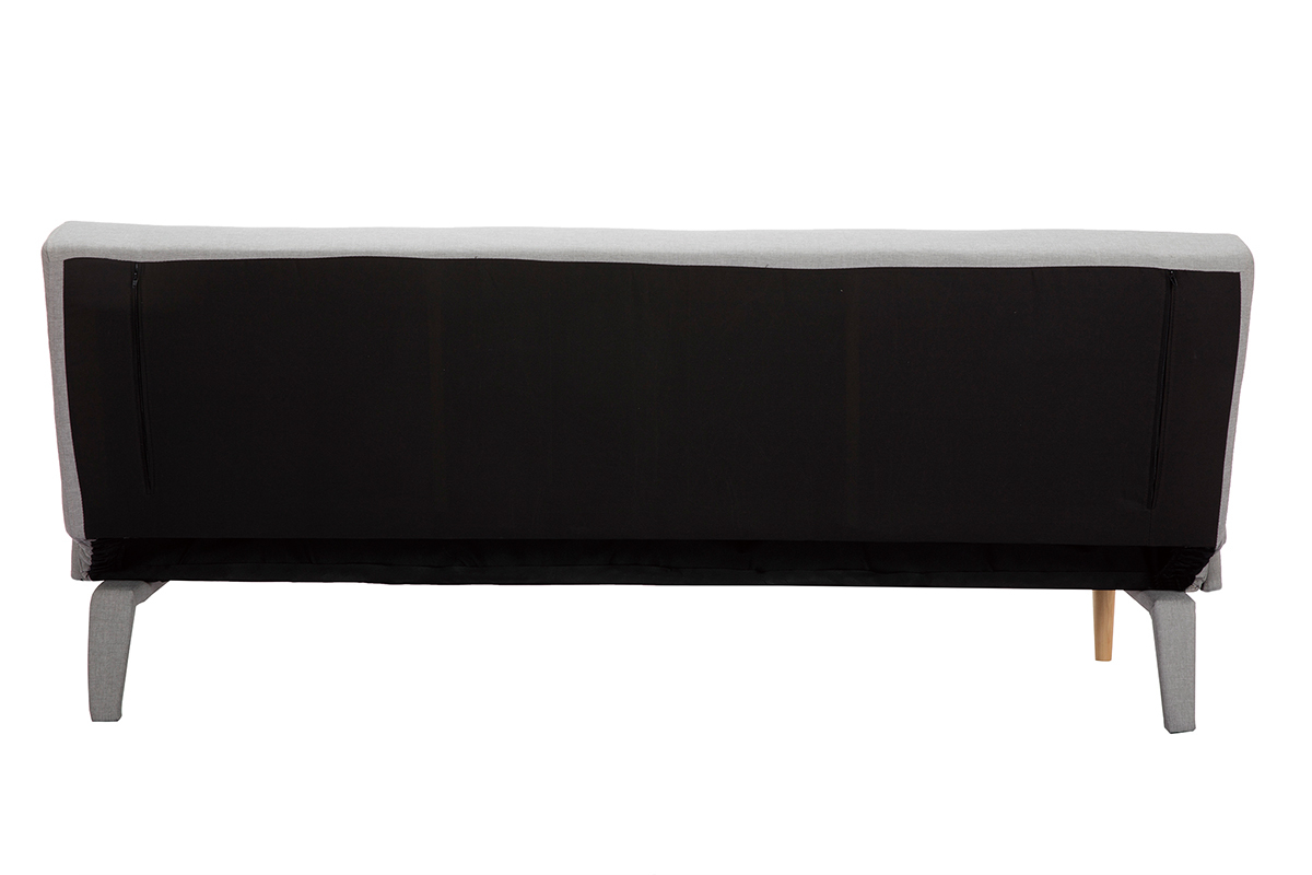 Divano design convertibile grigio chiaro OSCAR