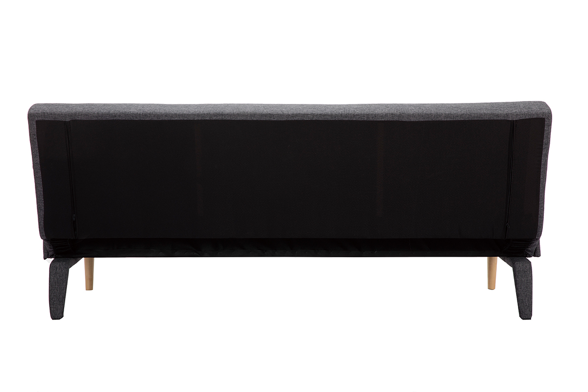 Divano design convertibile grigio scuro OSCAR