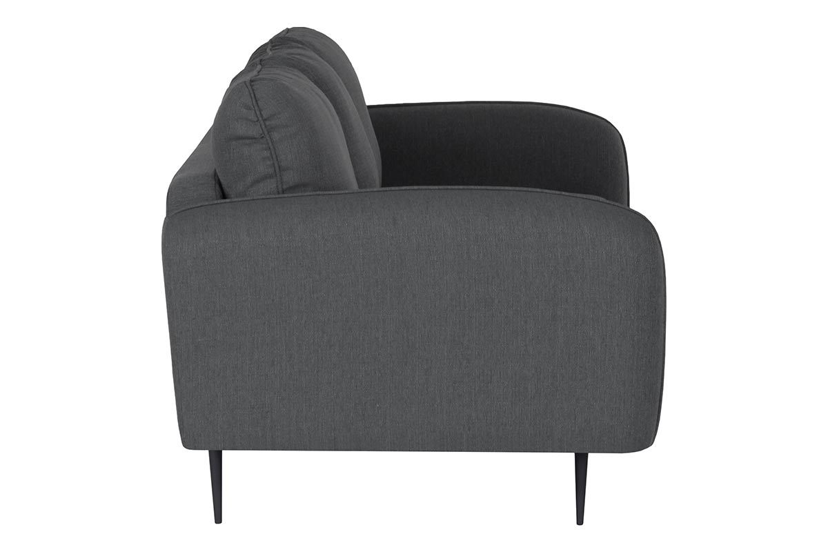 Divano design in tessuto Grigio scuro 3 posti SIDI