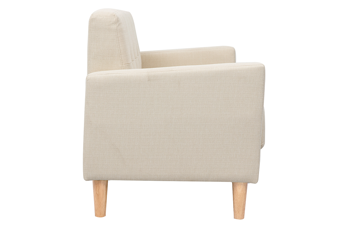 Divano di design 2 posti beige MOON