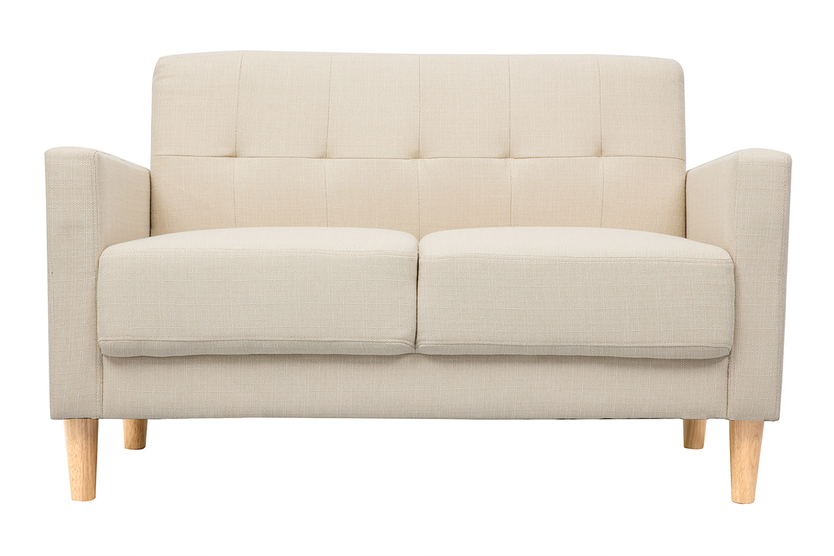 Divano di design 2 posti beige MOON