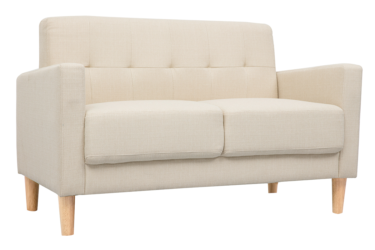Divano di design 2 posti beige MOON