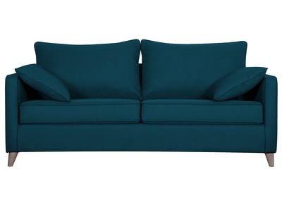 Divano letto scandinavo 3 posti foglia di tè PAPEL