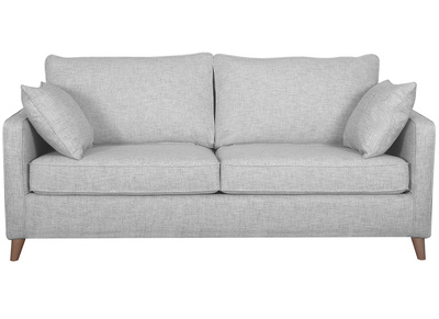 Divano letto scandinavo 3 posti grigio chiaro PAPEL