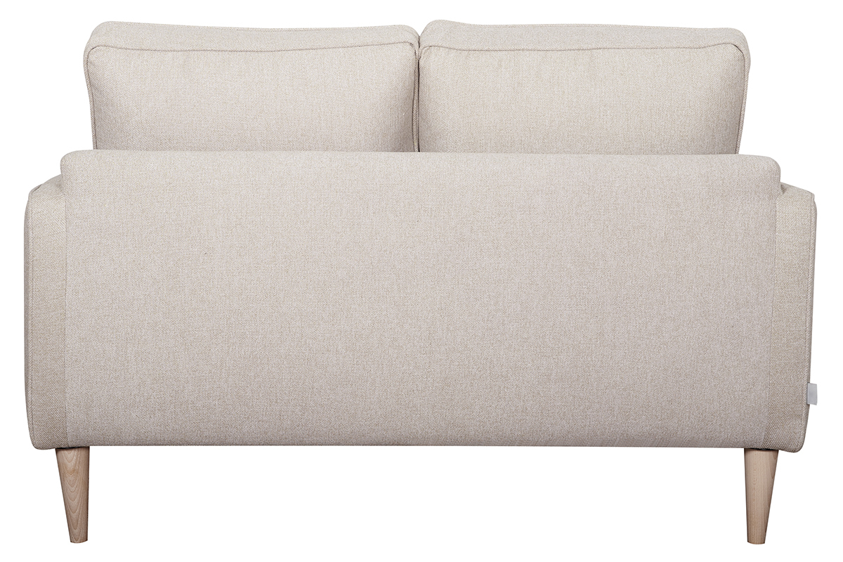 Divano scandinavo 2 posti beige PAPEL