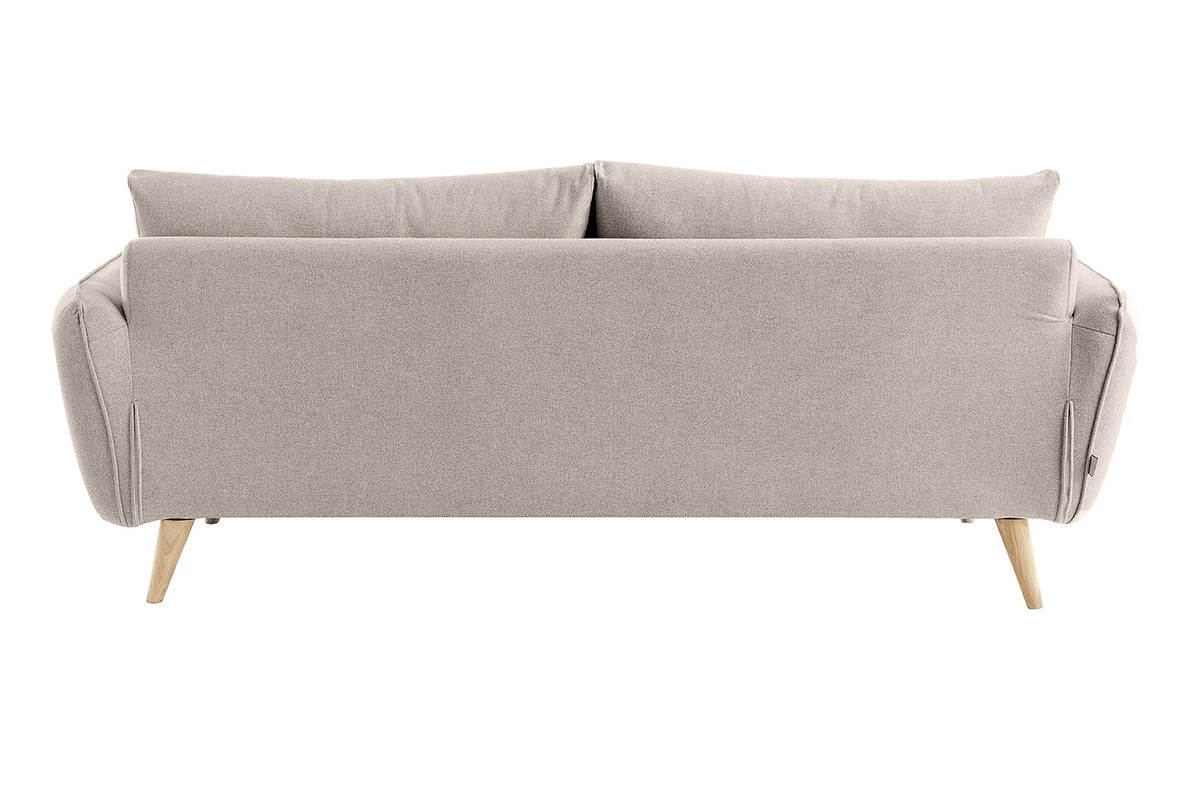 Divano scandinavo 3 posti beige CREEP