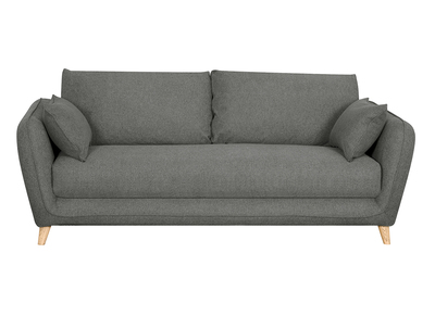 Divano scandinavo 3 posti grigio antracite CREEP