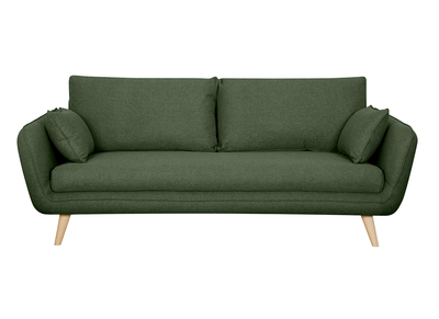 Divano scandinavo 3 posti kaki CREEP