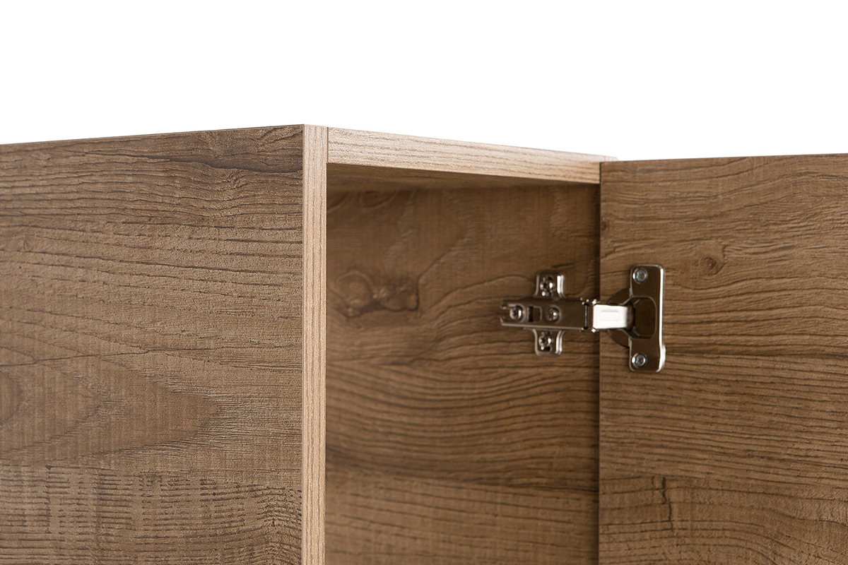 Elemento da parete design legno miele verticale COLORED V2