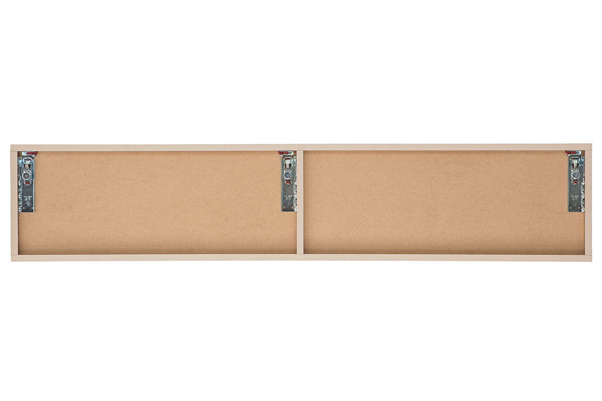 Elemento da parete TV legno miele orizzontale COLORED V2
