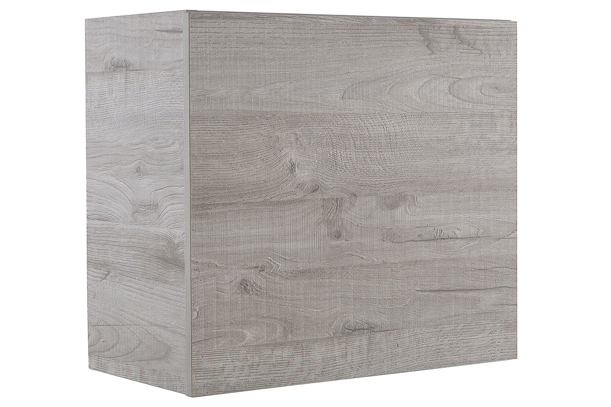 Elemento murale COLORED quadrato legno grigio