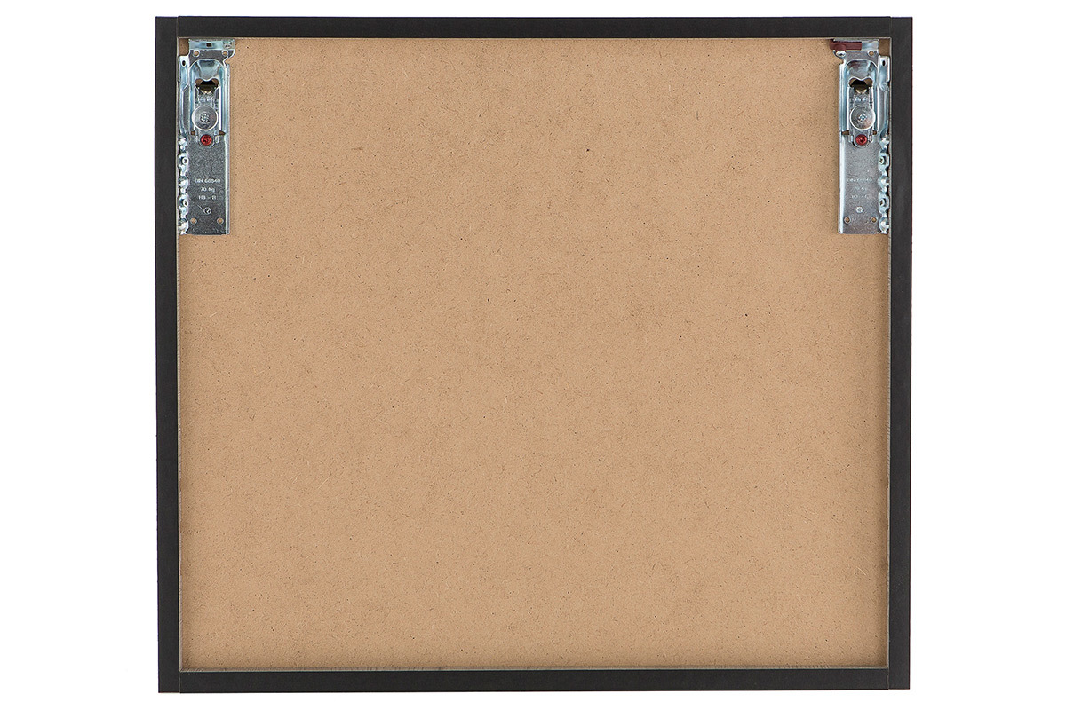Elemento murale COLORED quadrato legno grigio