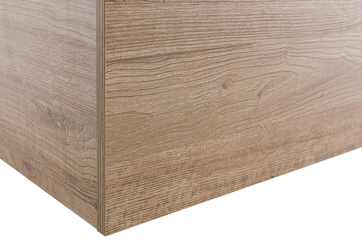 Elemento murale COLORED quadrato legno miele