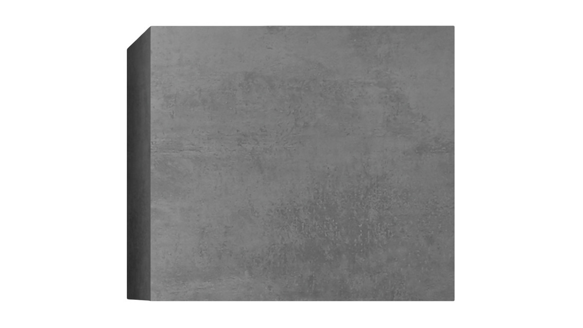 Elemento murale quadrato grigio finitura cemento ETERNEL