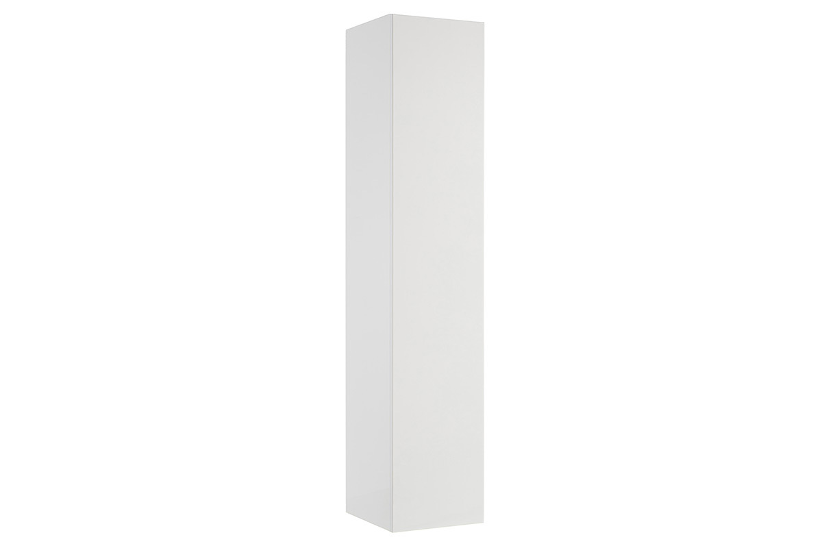 Elemento murale TV COLORED orizzontale o verticale laccato bianco