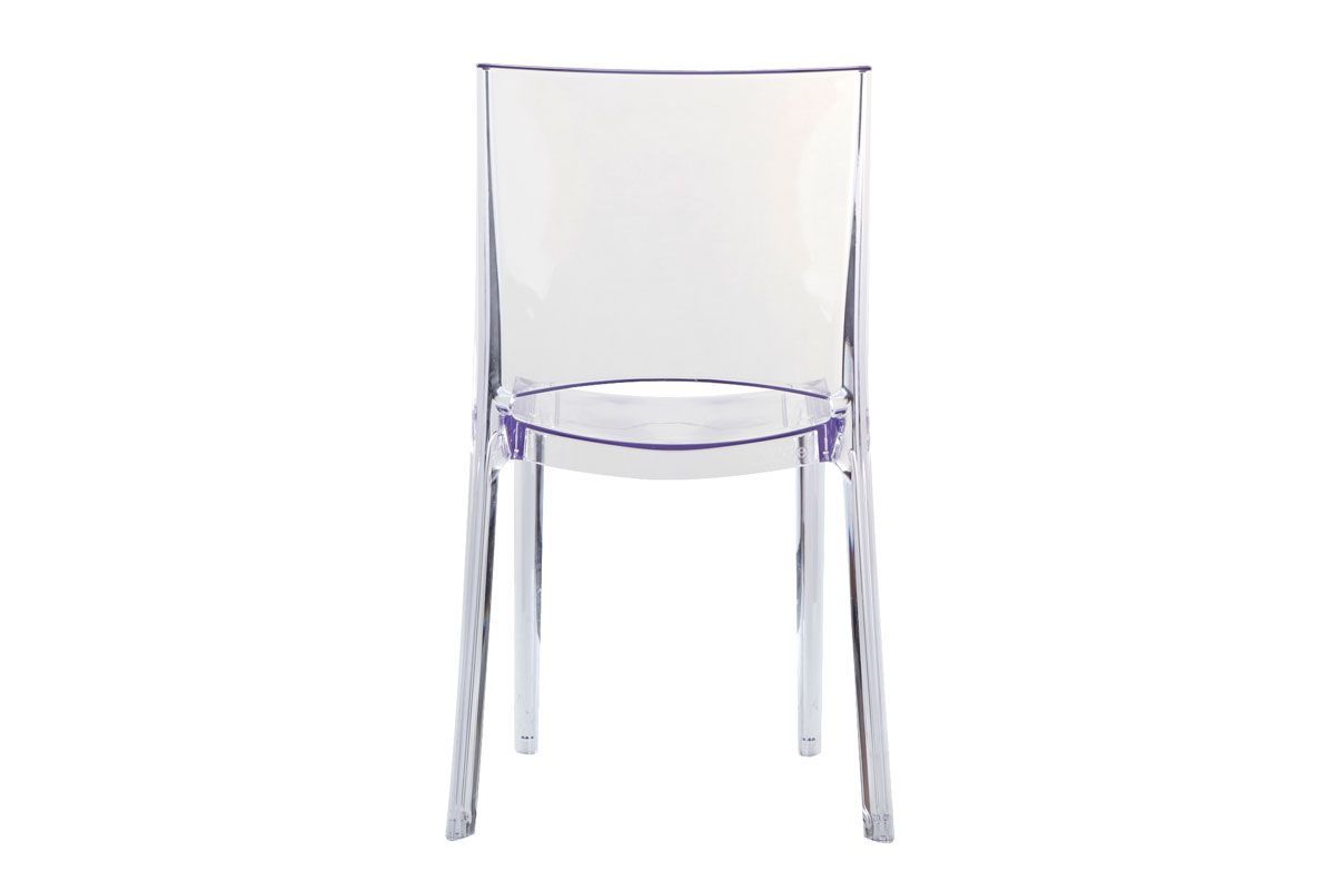 Gruppo di 2 sedie trasparenti design KALYA