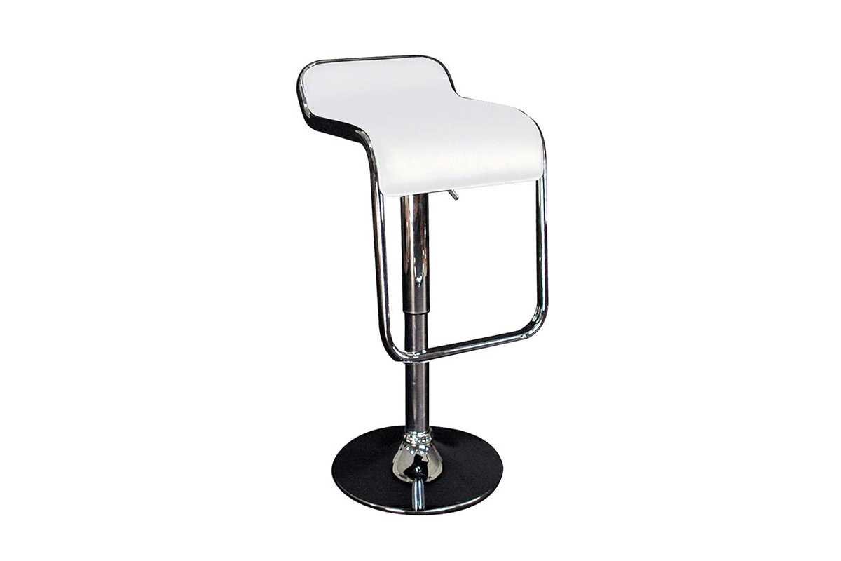 Gruppo di 2 sgabelli Andromede - color bianco