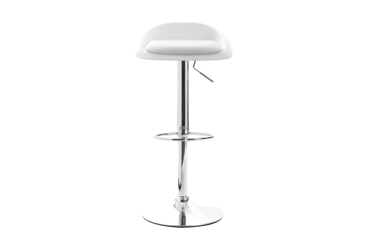 Gruppo di 2 sgabelli da bar design bianco SYRIUS