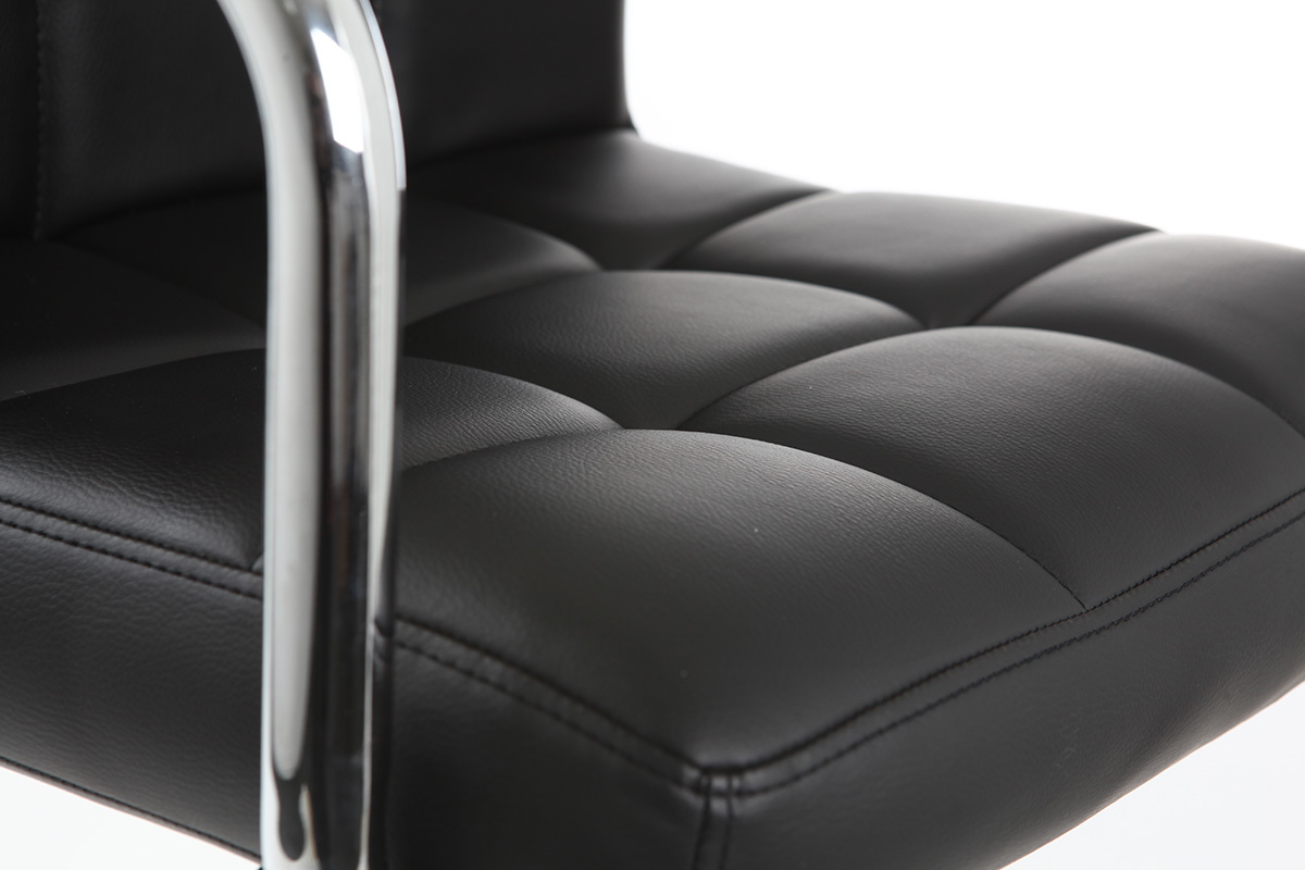 Gruppo di 2 sgabelli da bar design neri WILLORD