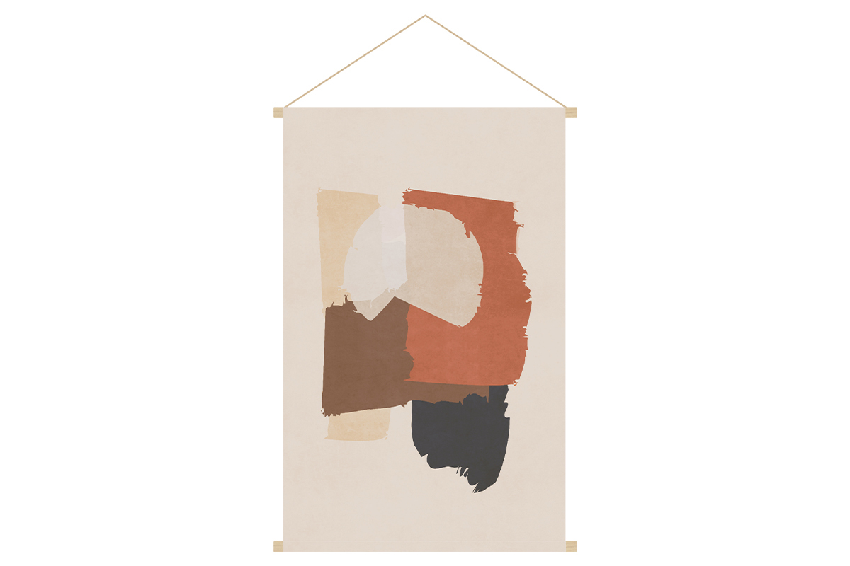 Kakemono forme astratte L40 x L60 cm SAHARA