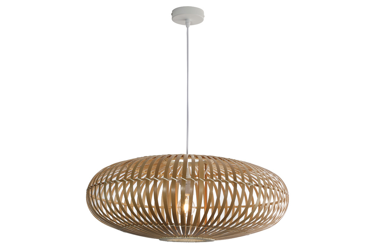 Lampada a sospensione in bamb D60 cm KANA