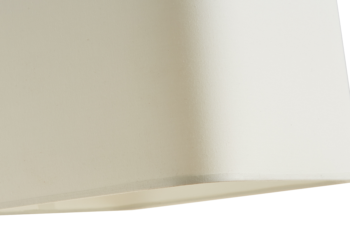 Lampada a sospensione vintage cubo cotone cru L28 CUBO