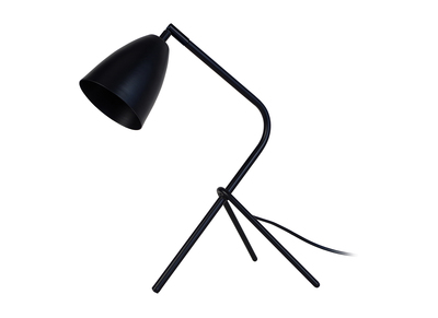 Lampada da tavolo design in metallo Nero FRIDAY