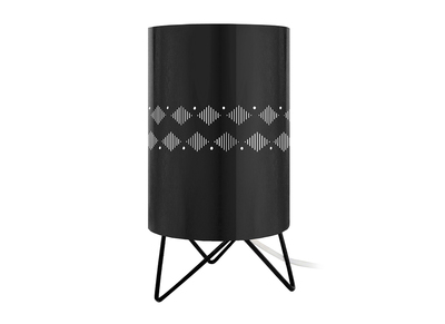 Lampada da tavolo design in metallo Nero SMART