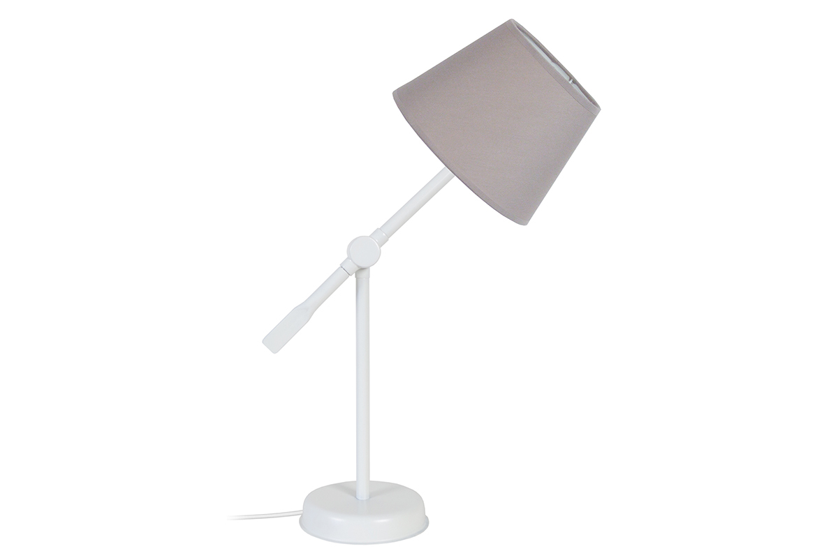 Lampada da tavolo design snodata in acciaio Talpa LUCIO