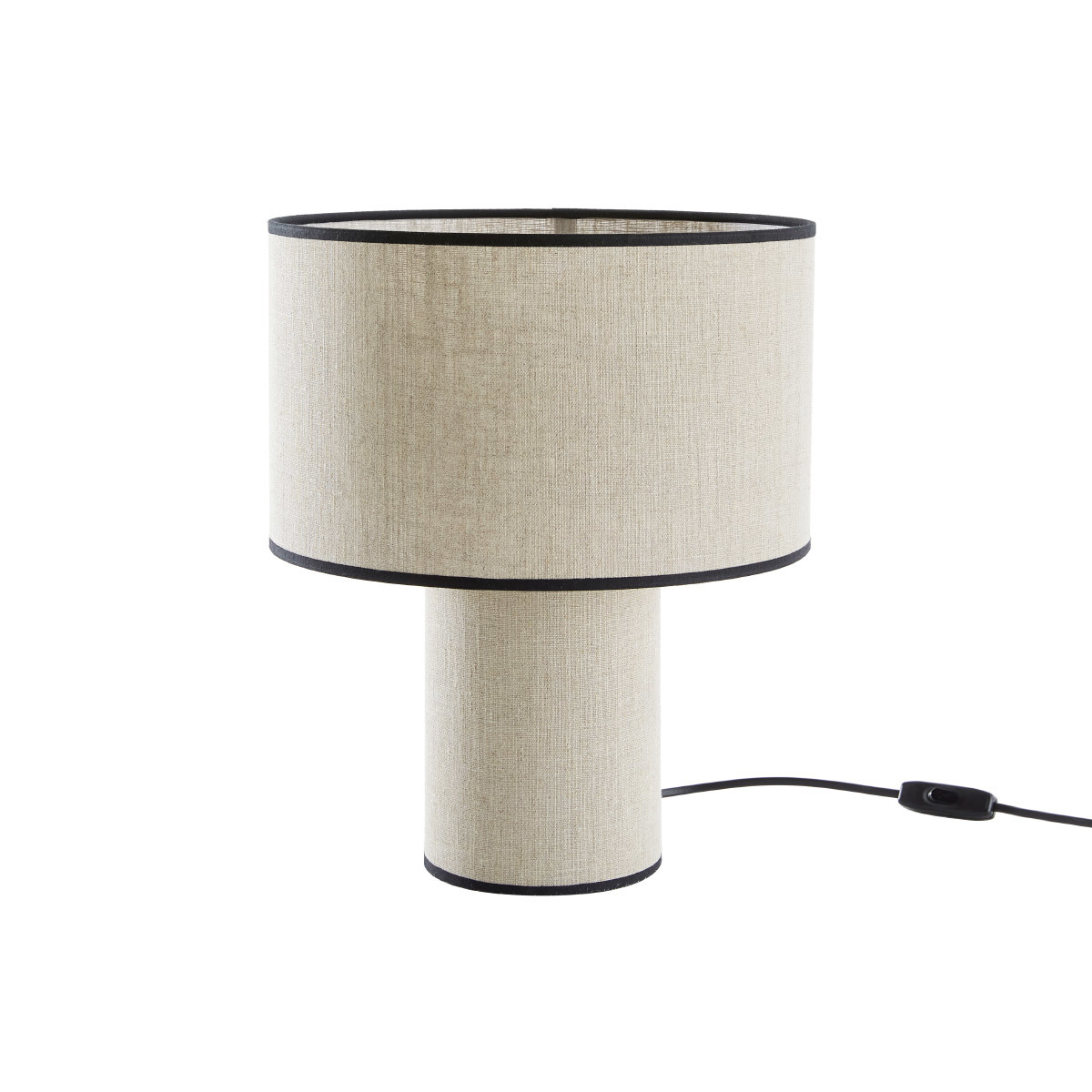 Lampada da tavolo in lino SLOT