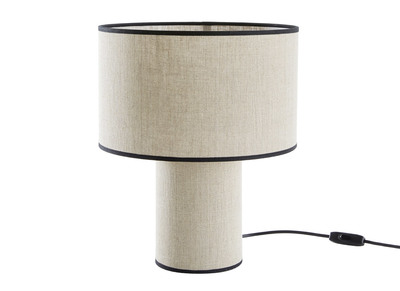 Lampada da tavolo in lino SLOT