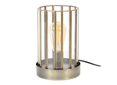 Lampada da tavolo industriale in metallo bronzo CANOPY - Lampada da tavolo industriale in metallo bronzo CANOPY