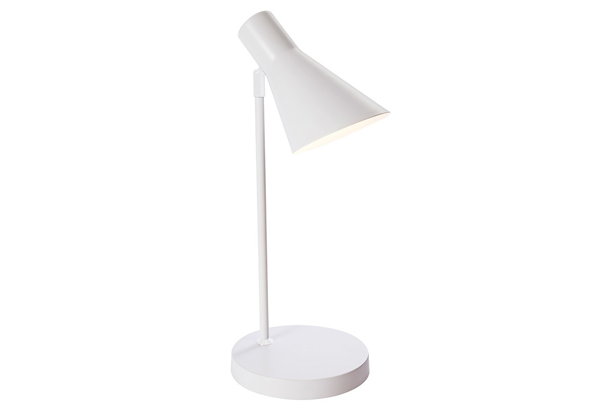 Lampada da terra design in metallo Bianco AMPLO