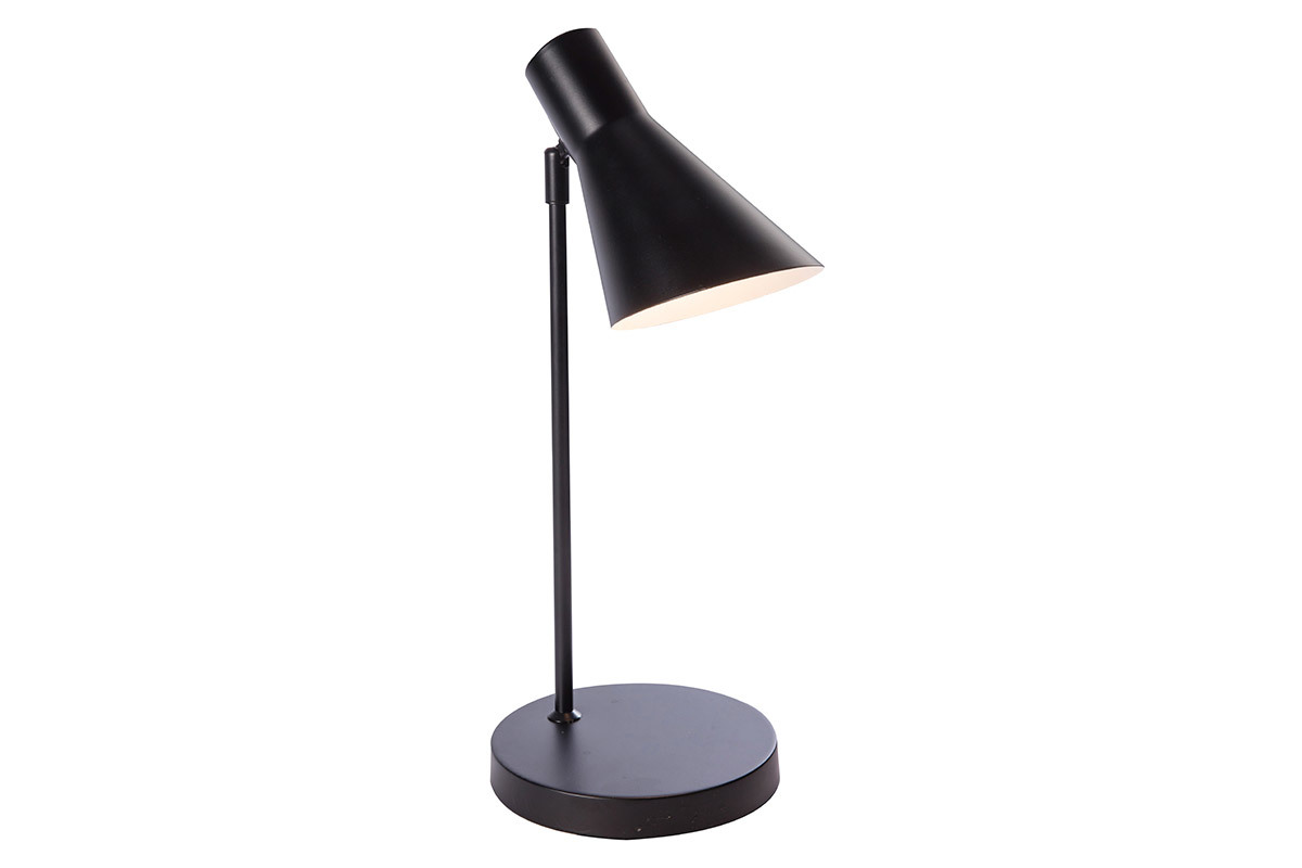 Lampada da terra design in metallo Nero AMPLO