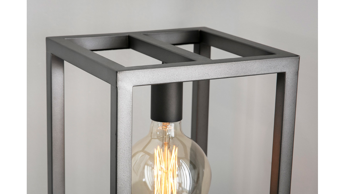 Lampada design in metallo quadrato COLUMN