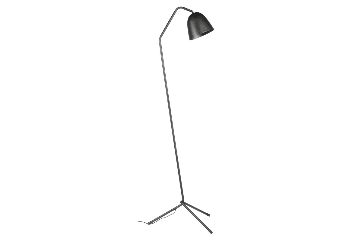 Lampada design treppiede in metallo antracite TRYO