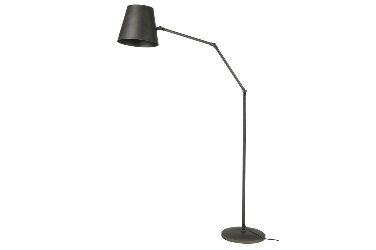Lampada industriale in metallo antracite BUCKET