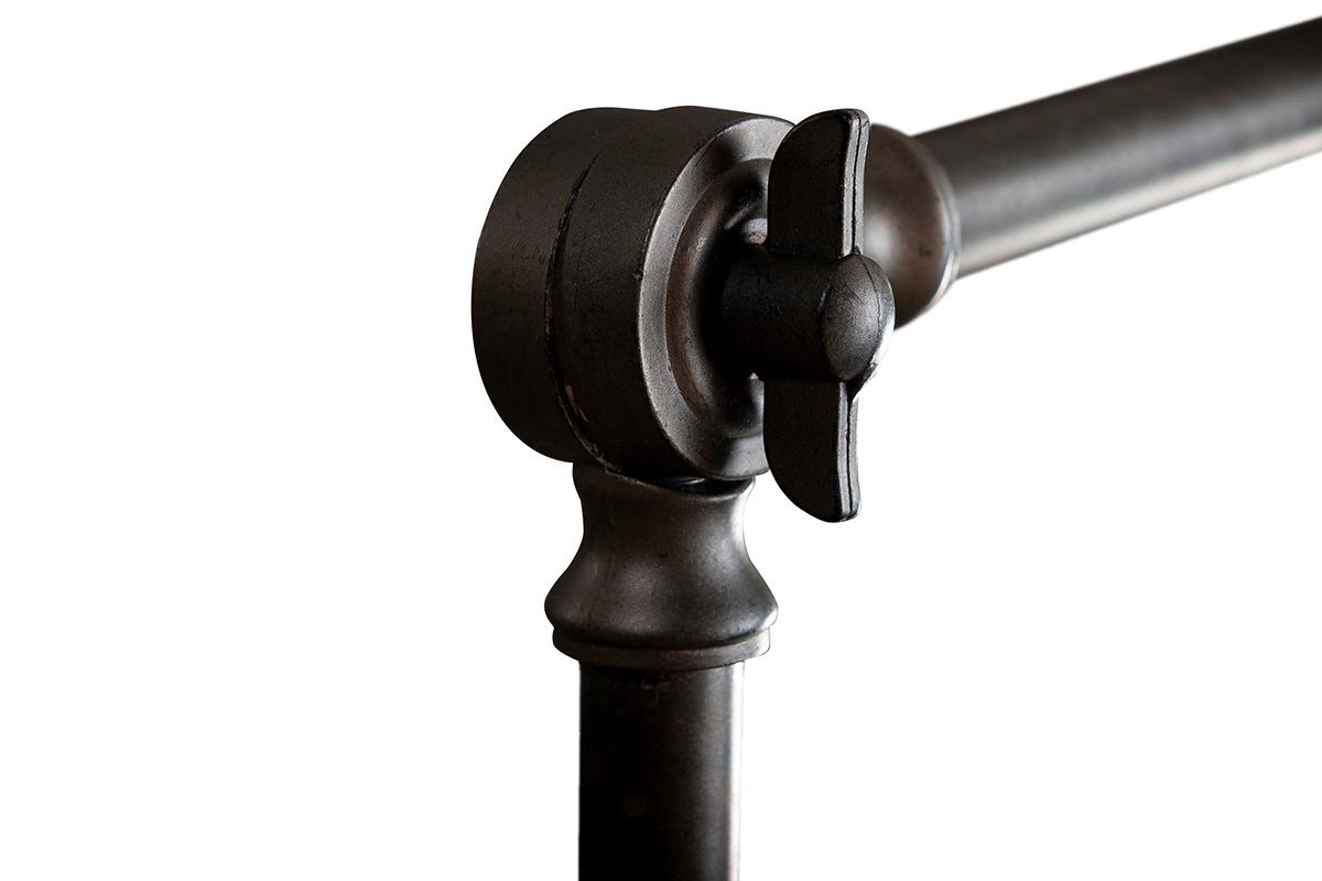 Lampada industriale in metallo antracite BUCKET
