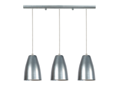 Lampadario a barra design 3 luci cromato FRIDAY