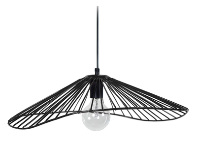 Lampadario a filo design in metallo Nero MILADY