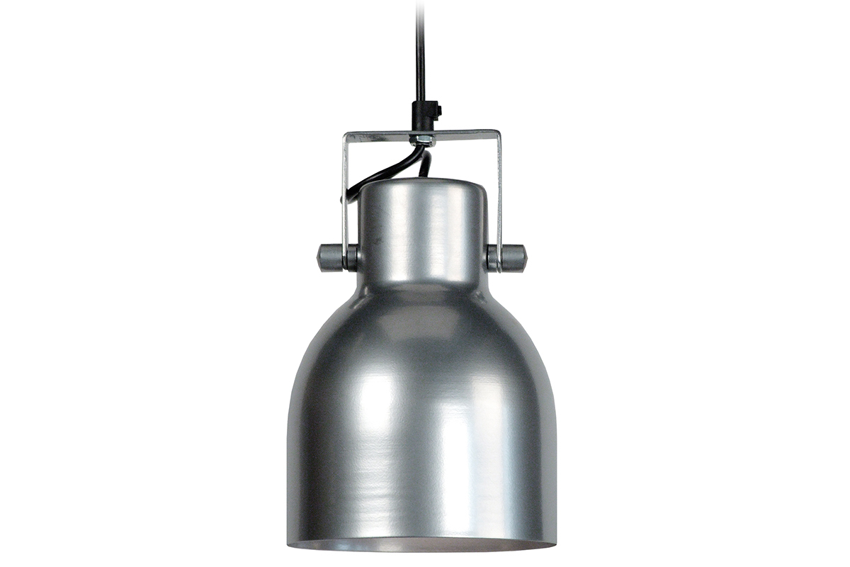 Lampadario design in acciaio Cromato CITY