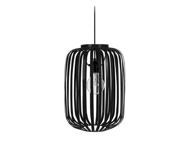 Lampadario design in metallo Nero ALVEOL