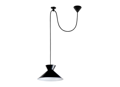 Lampadario design in metallo Nero LEEDS