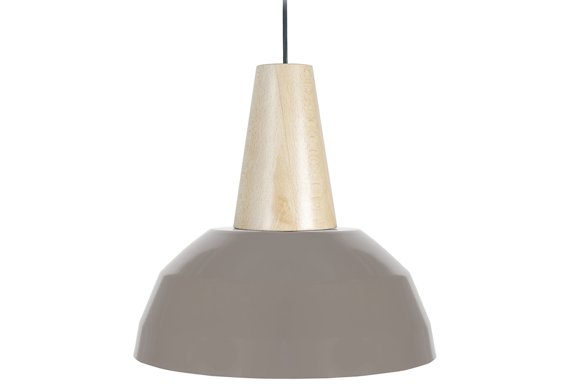 Lampadario design Talpa e legno PULSE