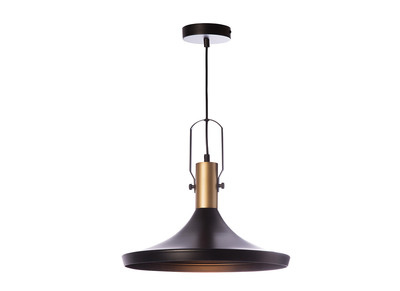 Lampadario in metallo Nero 36 cm TUBAE