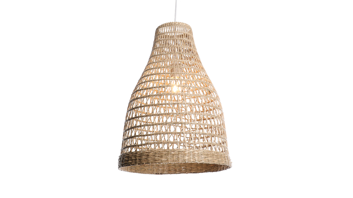 Lampadario in rattan PAMPA